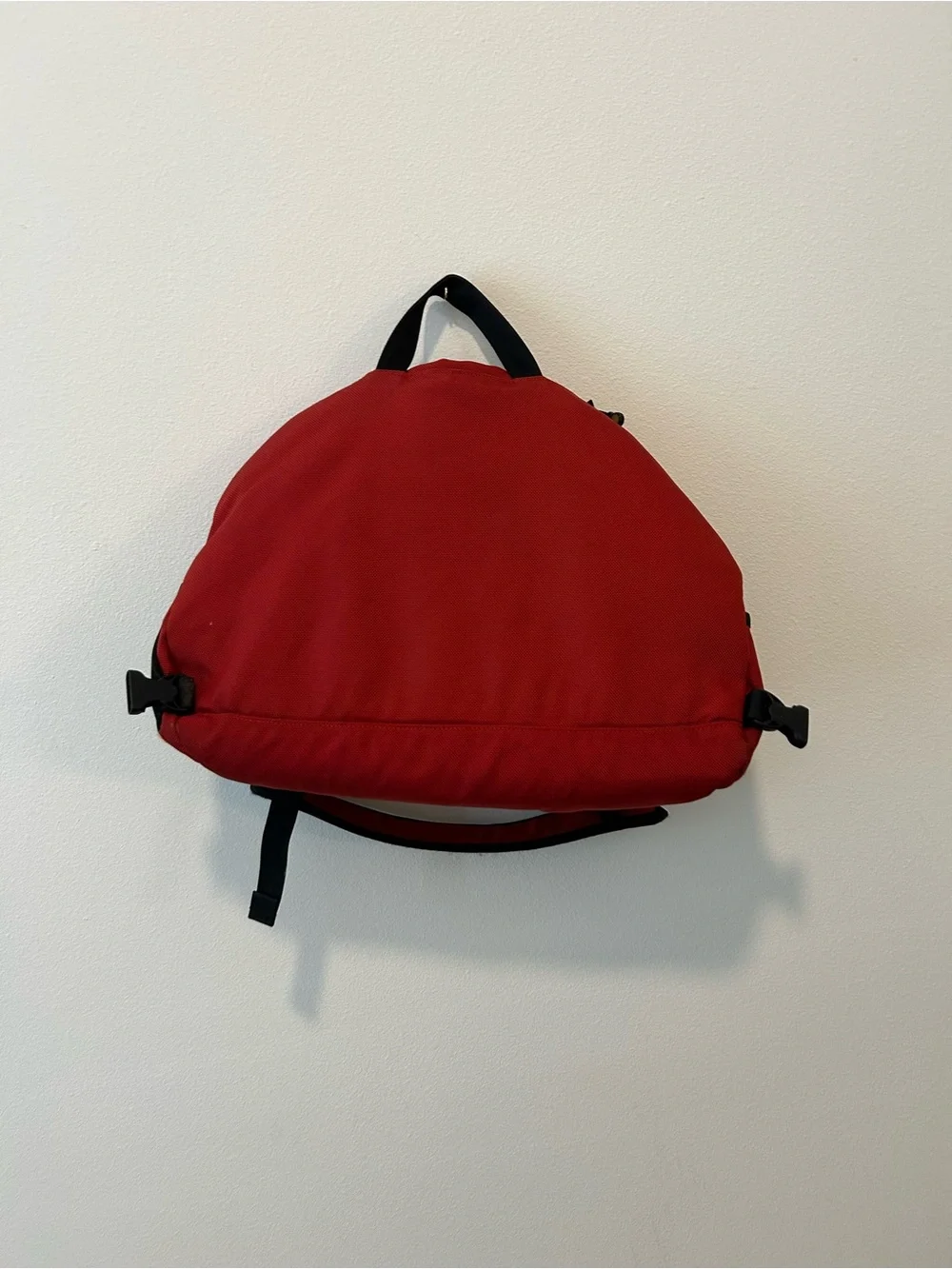 Patagonia Red and Black Daypack with Reflective Strip